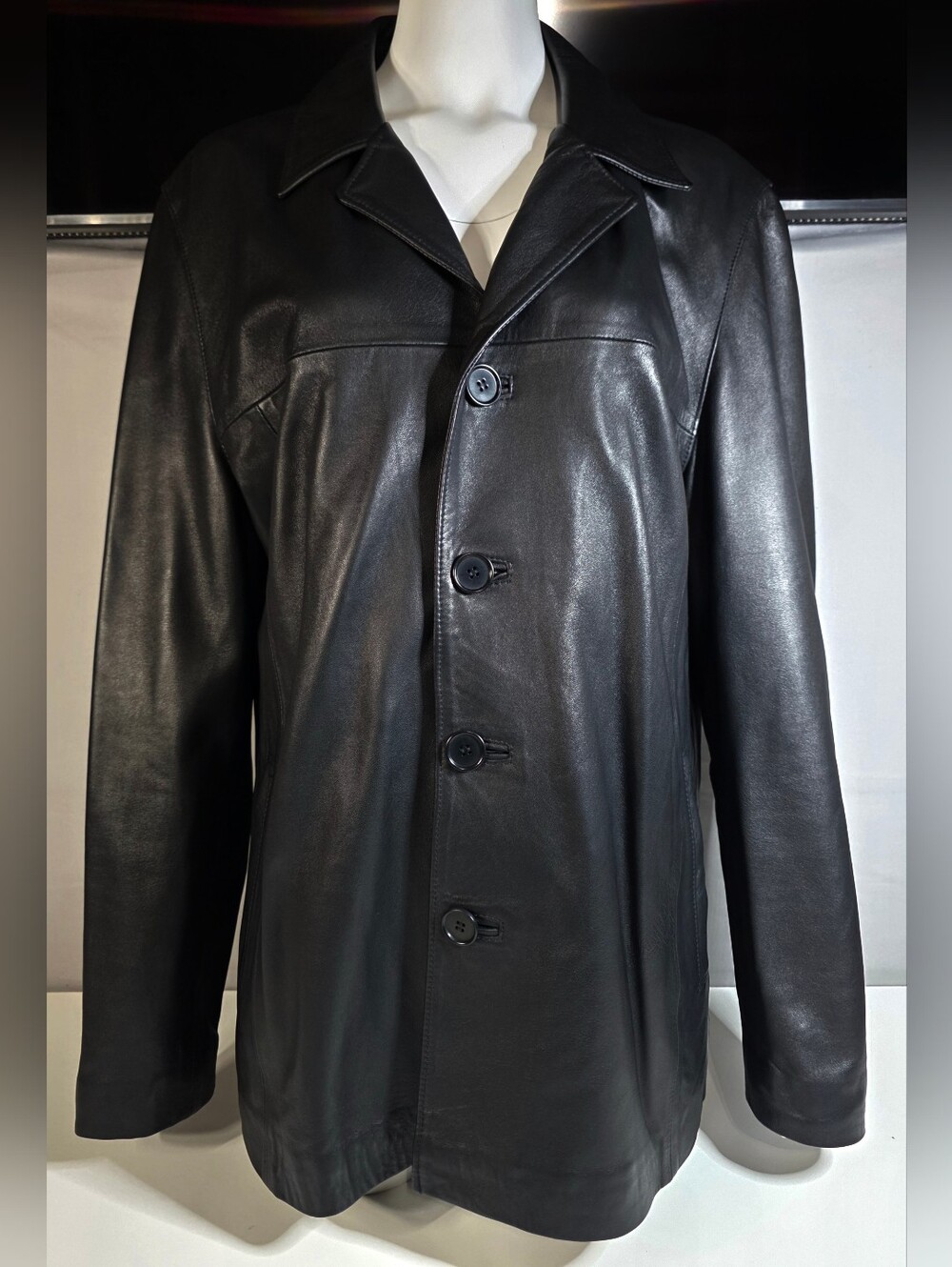 Bibi Firenze Vintage genuine leather blazer